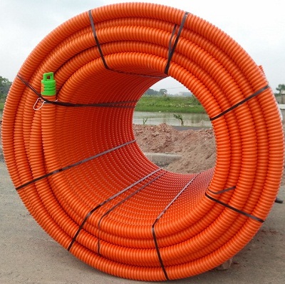 Ống nhựa xoắn HDPE 130/100 có sẵn tại thành phố Hồ Chí Minh