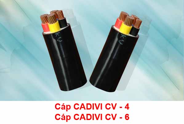 Cáp Hạ Thế CADIVI CV 4 - CV 6