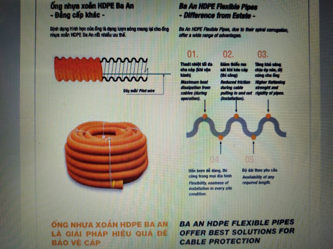 Ống nhựa HDPE