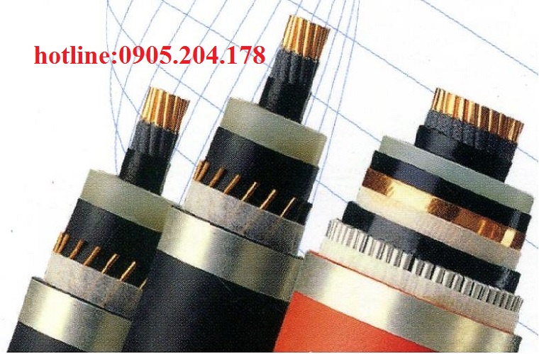 Cáp ngầm trung thế Cu/XLPE/PVC/DSTA/PVC 12/20(24)kV LS Vina 