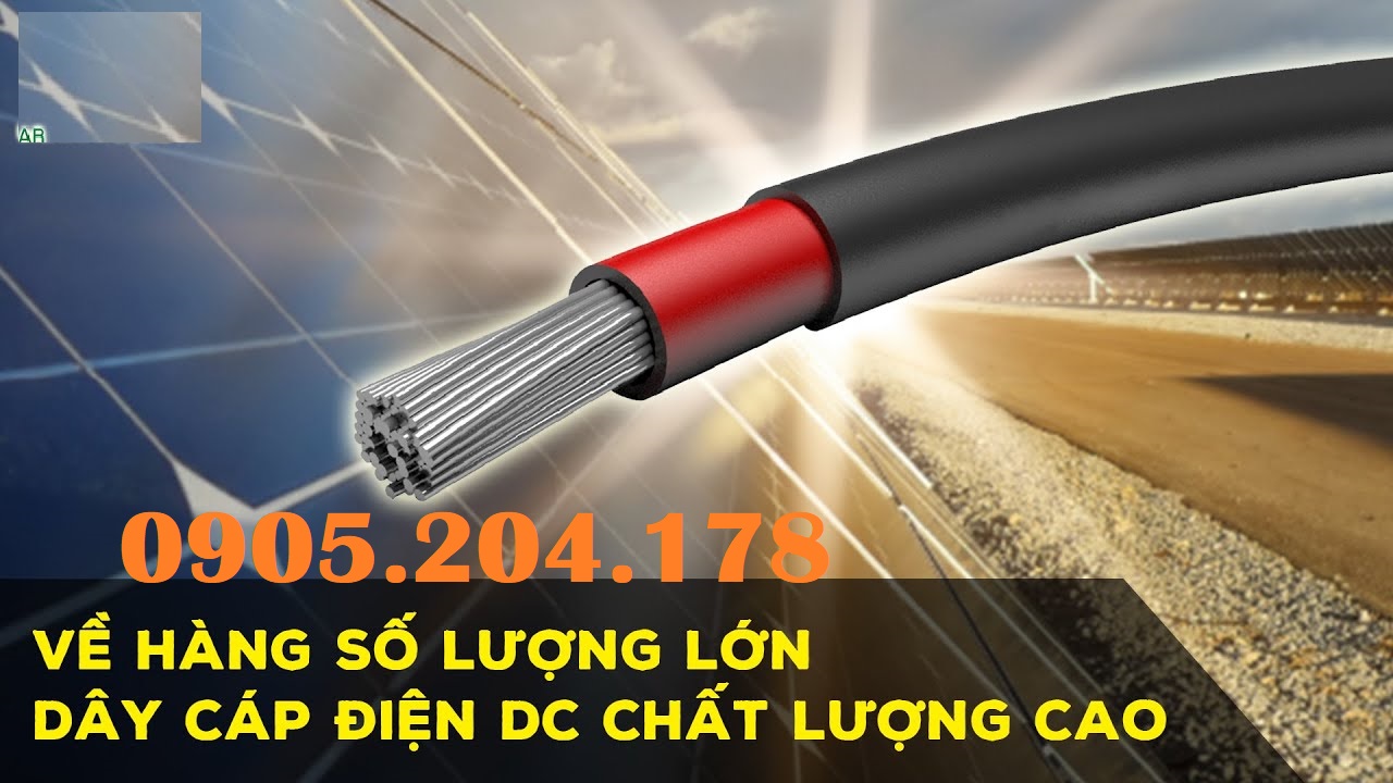 Dây Cáp Điện Mặt Trời DC 4mm2