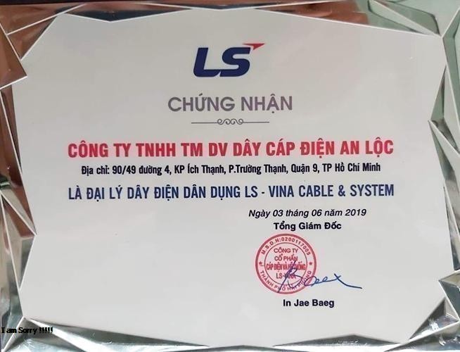 Đại lý bán dây cáp điện Ls Vina giá rẻ uy tín