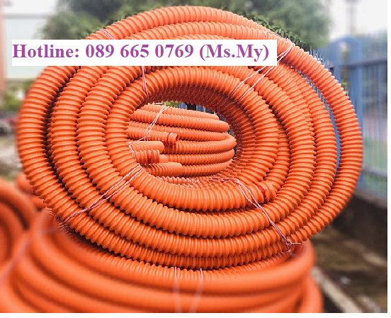 Ống HDPE màu cam - Đại lý cấp 1 Ống Santo Ba An