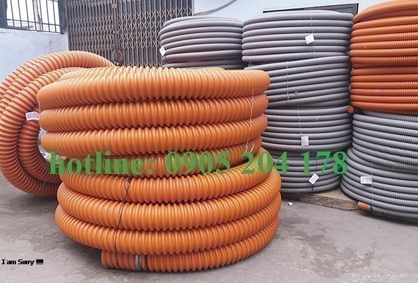 Ống gân xoắn HDPE Santo giá rẻ nhất TP.HCM